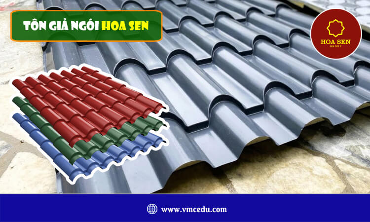 Tôn giả ngói hoa sen