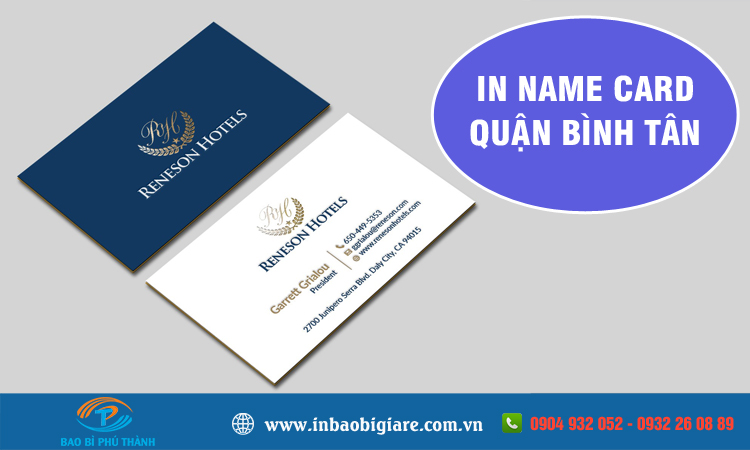 In name card quận Bình Tân