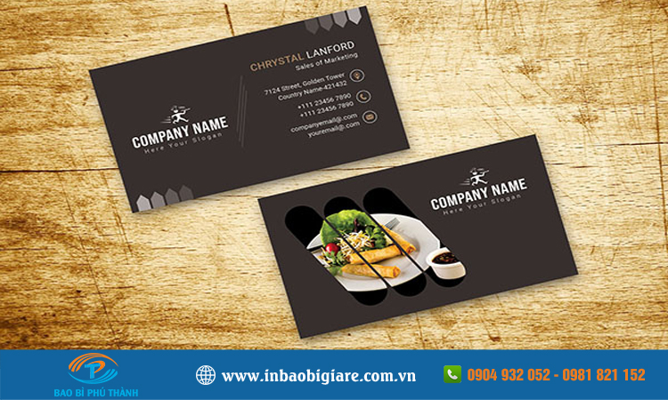 Name card nhà hàng