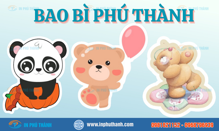 Sticker gấu cute 