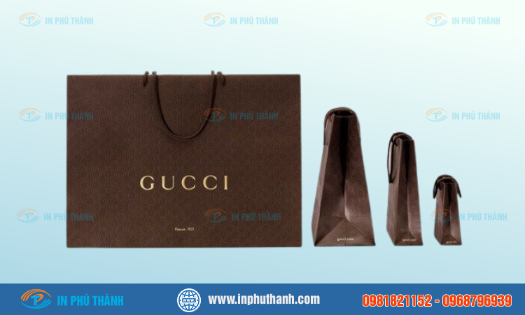 Túi giấy Gucci