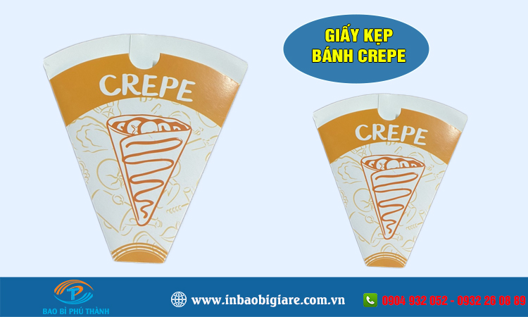 Giấy kẹp bánh crepe