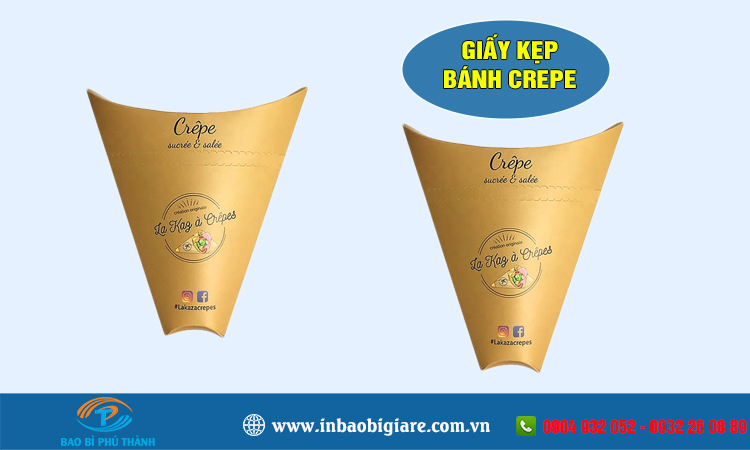 Giấy kẹp bánh crepe