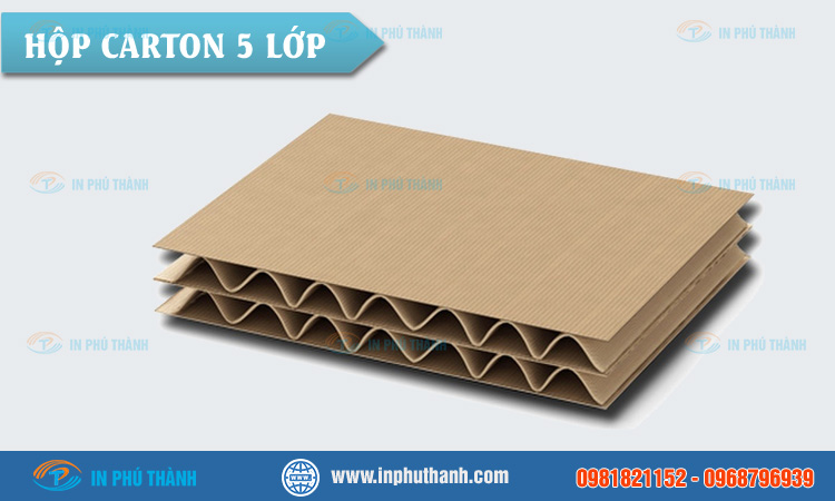 Hộp carton 5 lớp