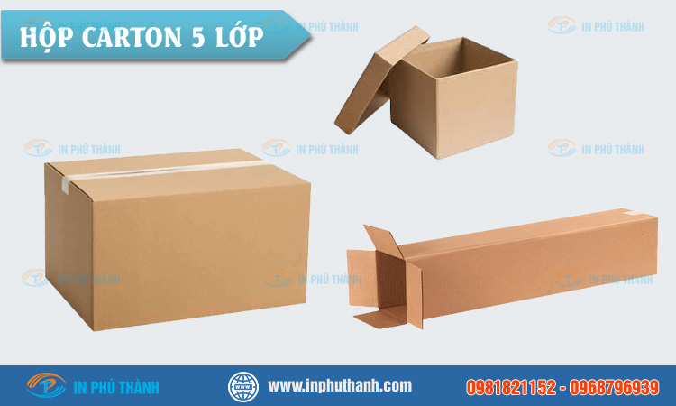 Hộp carton 5 lớp