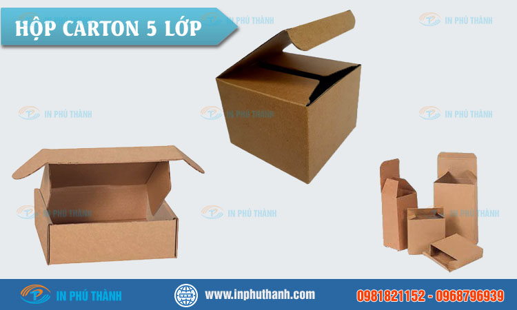 Hộp carton 5 lớp