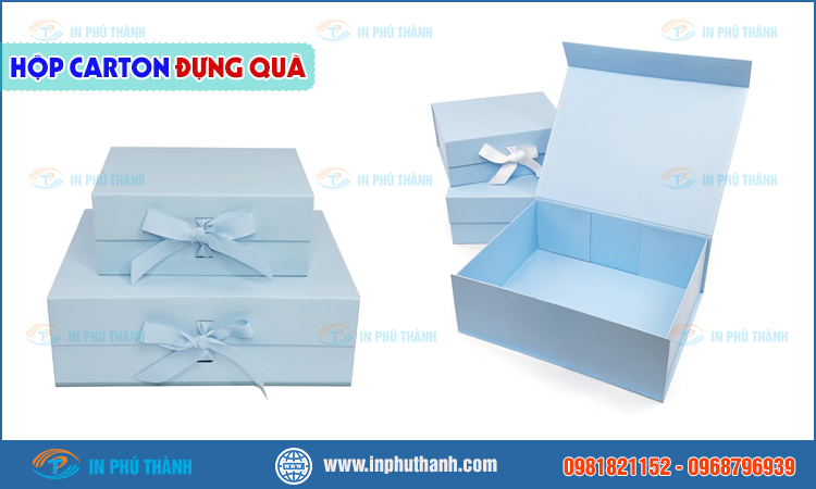 Hộp carton đựng quà