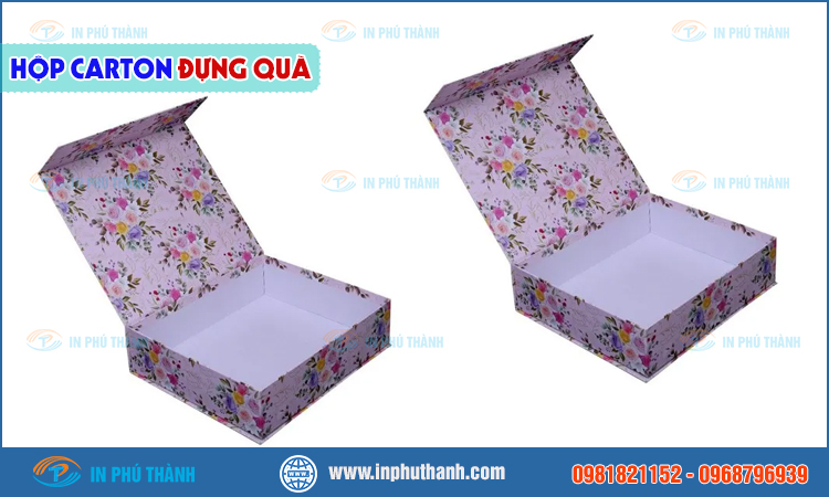 Hộp carton đựng quà