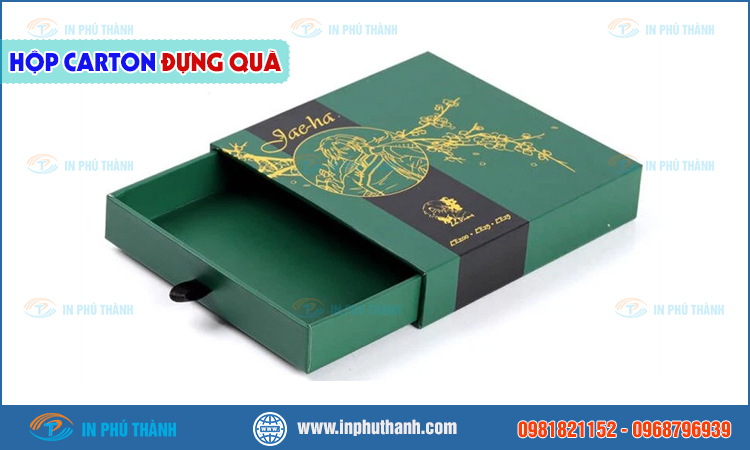 Hộp carton đựng quà