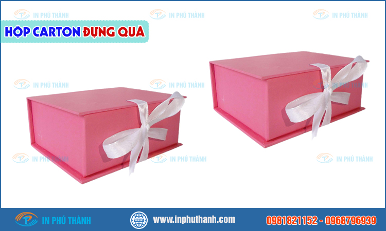 Hộp carton đựng quà