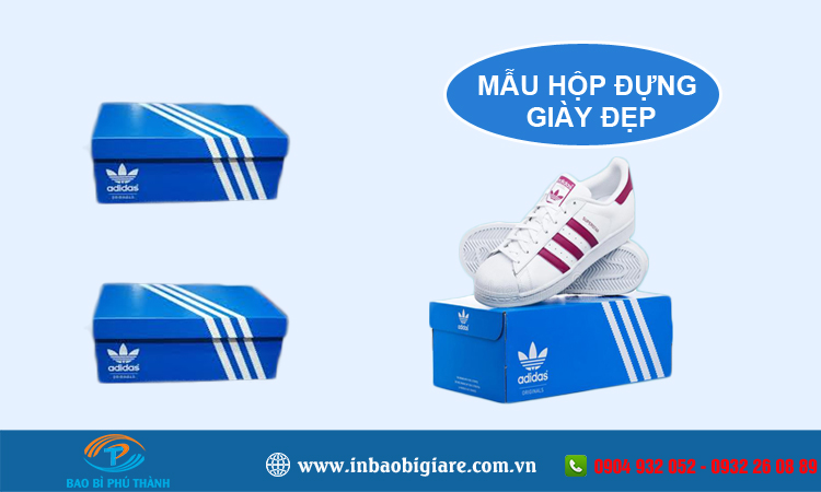 Hộp giày adidas 