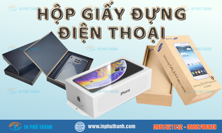 Hộp giấy đựng điện thoại