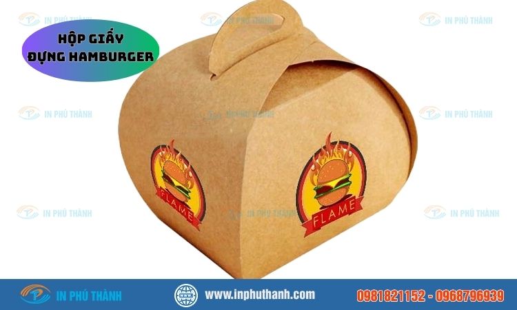 Hộp giấy đựng hamburger