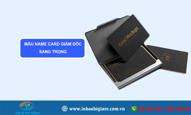 Name card giám đốc 