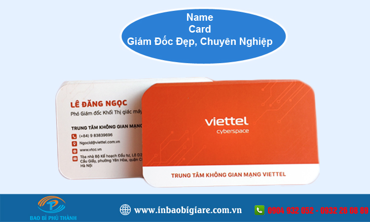 Name card giám đốc 