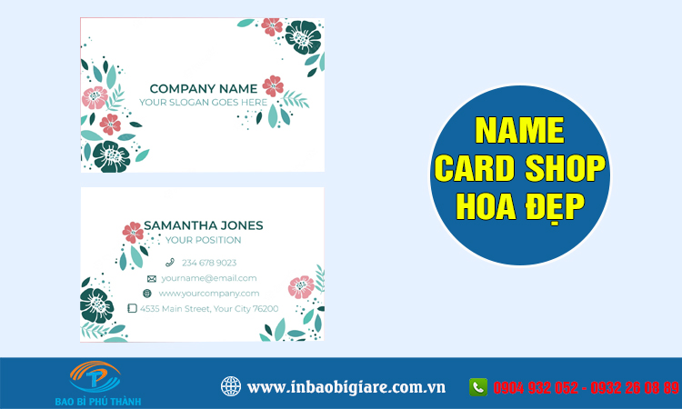 Name card shop hoa