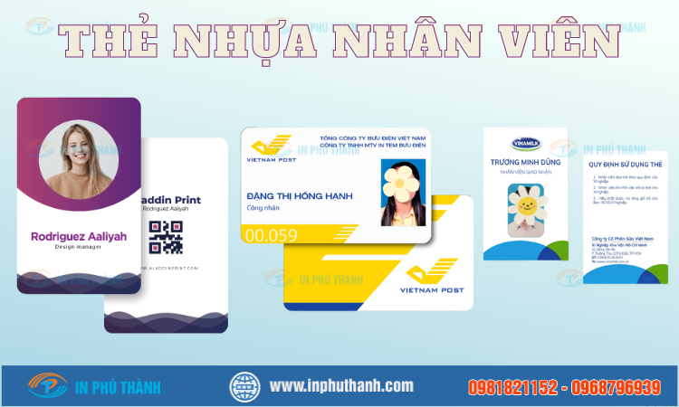 Thẻ nhựa nhân viên