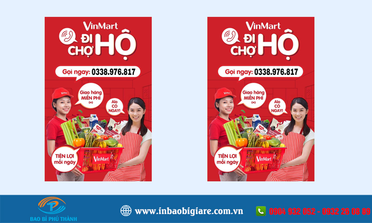 Tờ rơi siêu thị vinmart