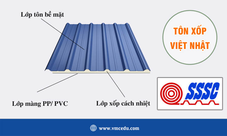 Tôn xốp Việt Nhật 