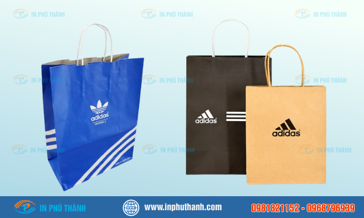 Túi giấy Adidas