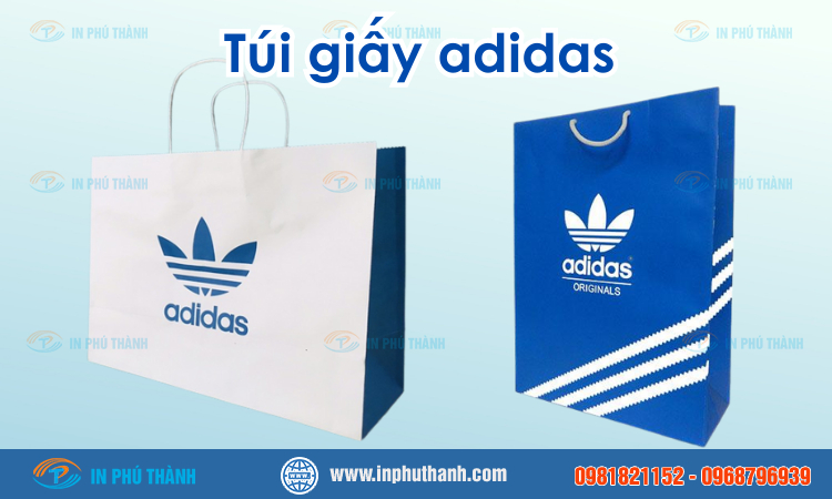 Túi giấy Adidas