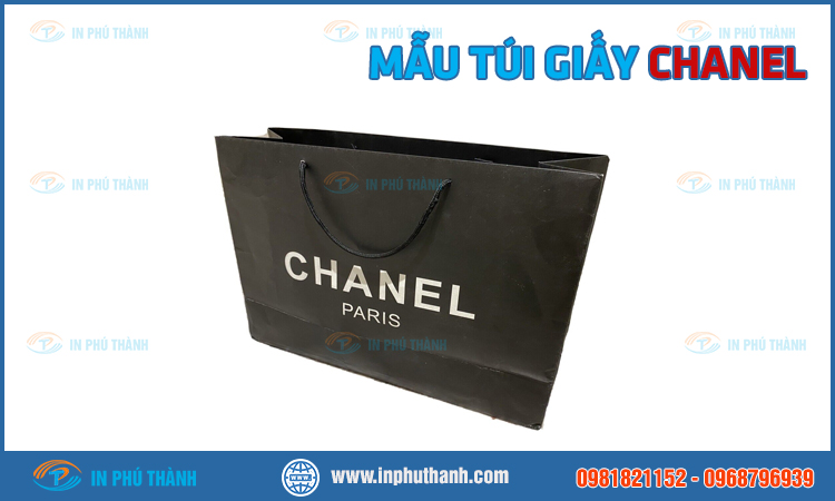 Túi giấy chanel