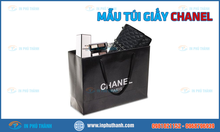 Túi giấy chanel