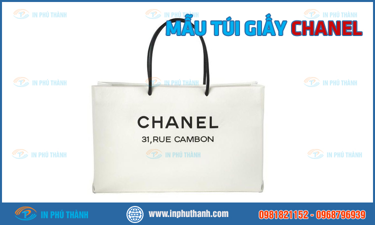 Túi giấy chanel