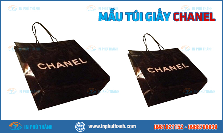 Túi giấy chanel