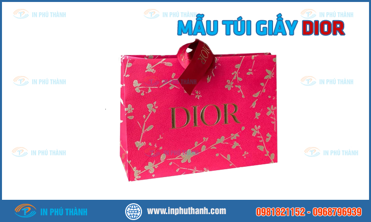 Túi giấy Dior