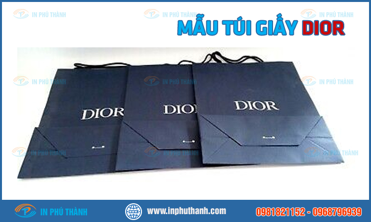 Túi giấy Dior