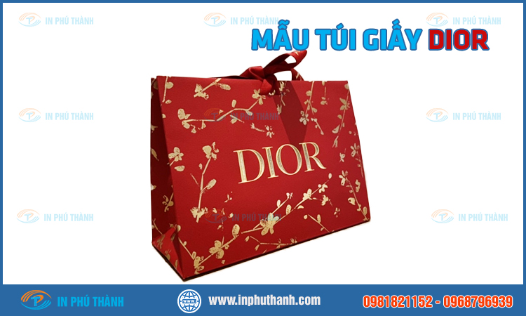 Túi giấy Dior