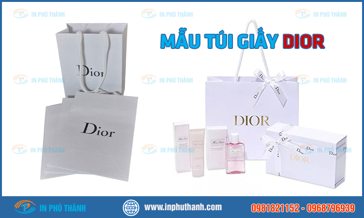 Túi giấy Dior