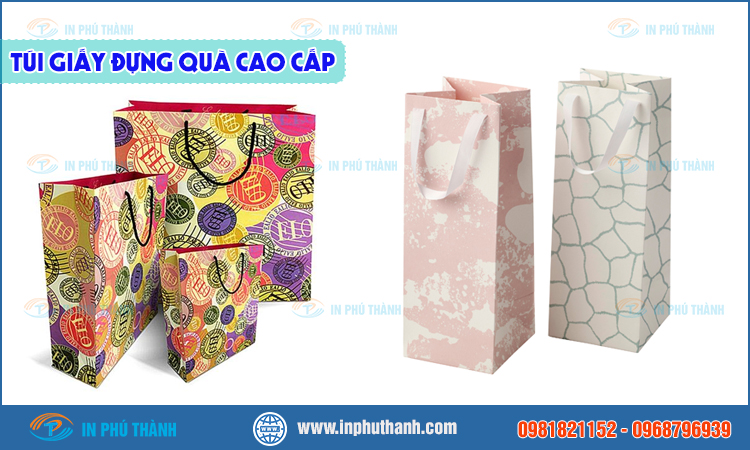 Túi giấy đựng quà cao cấp