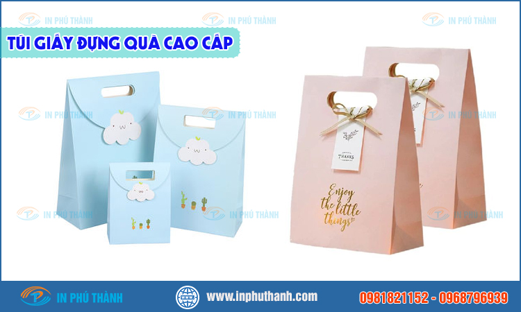 Túi giấy đựng quà cao cấp