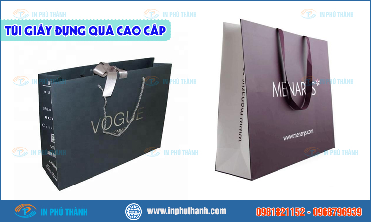 Túi giấy đựng quà cao cấp