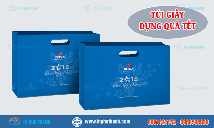 Túi giấy đựng quà tết