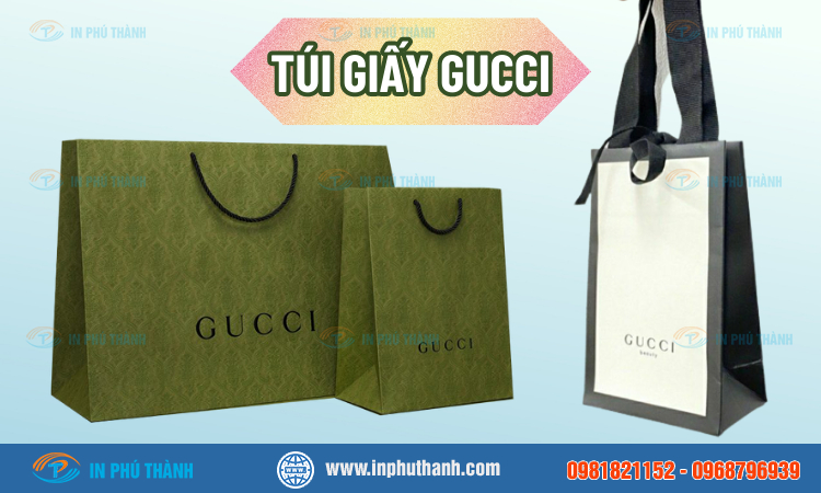 Túi giấy Gucci