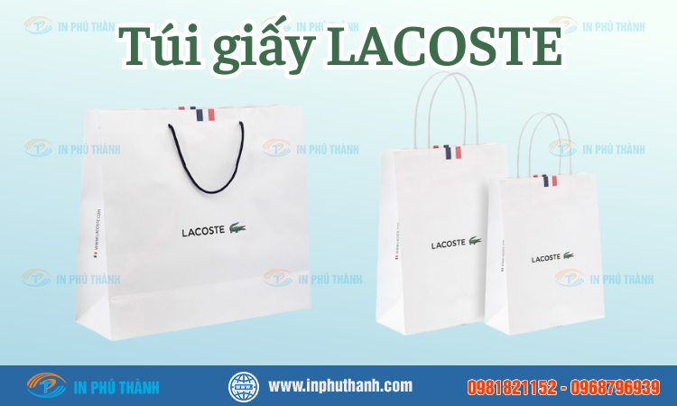 Túi giấy Lacoste