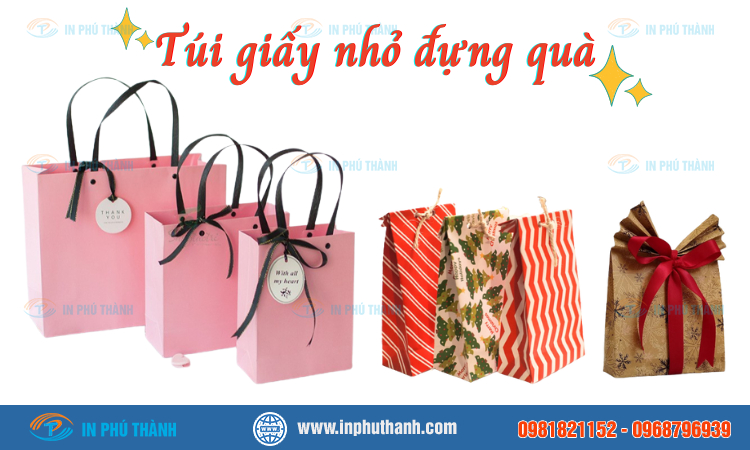 Túi giấy nhỏ đựng quà